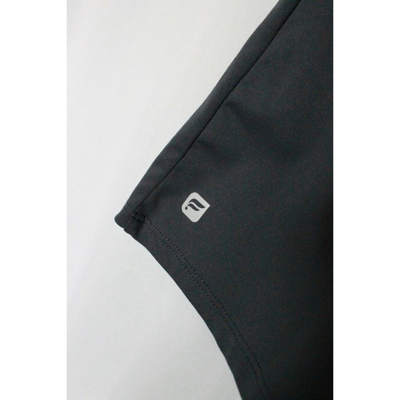 Fabletics Gray Racerback Tank Top Peek A Boo Slits Active Yoga Athleisure XS - Picture 5 of 9